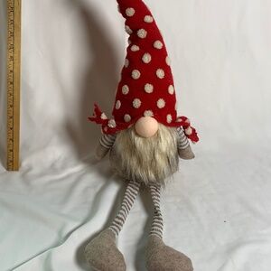 , Christmas decor gnome cute holidays gift basket shelf decor